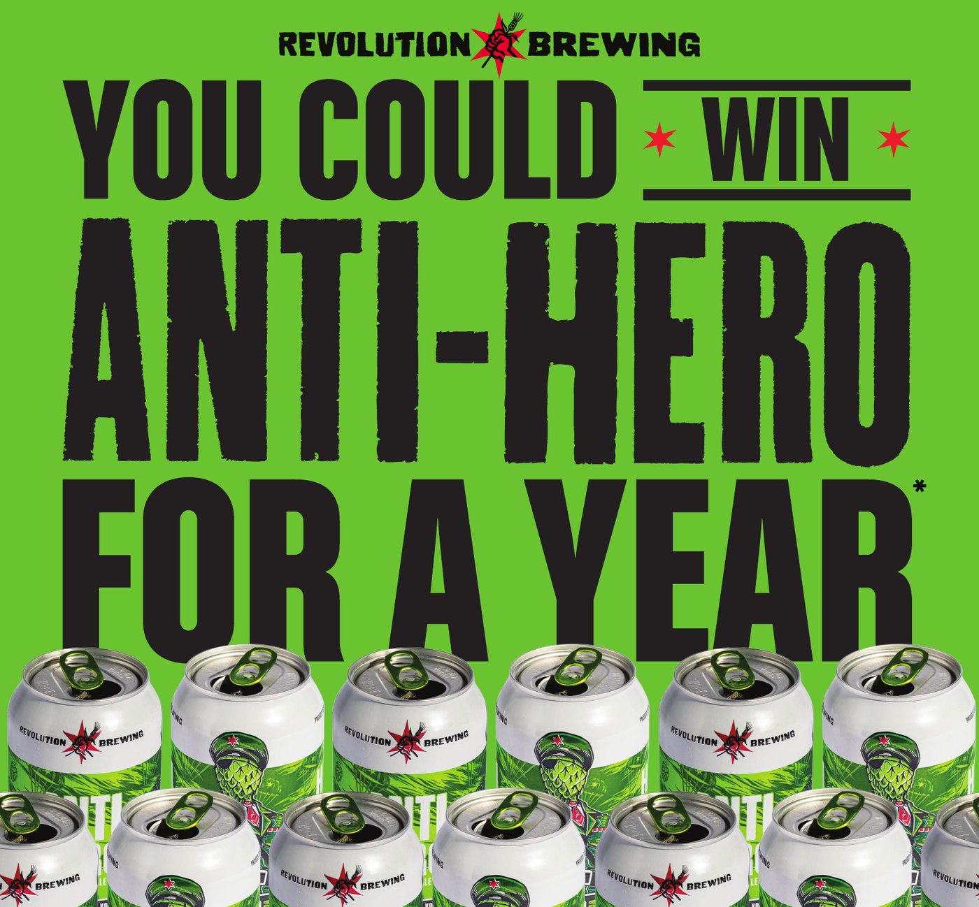 Anti-Hero FC X Revolution Brewing â Enter for a chance to win an on-field VIP experience